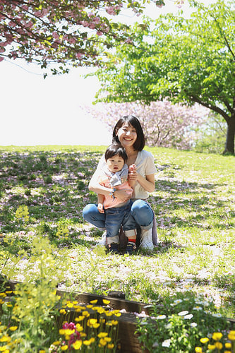 ファミリーフォト 撮影場所 代官山、西郷山公園２