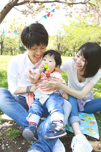 ファミリーフォト 撮影場所 代官山、西郷山公園１１