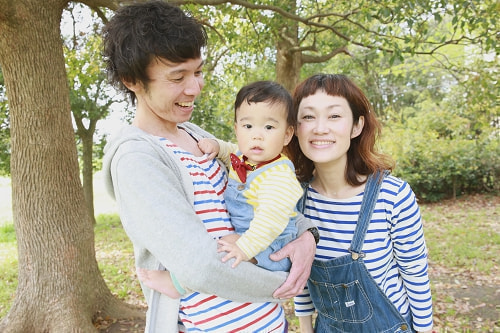 葛西臨海公園 家族写真