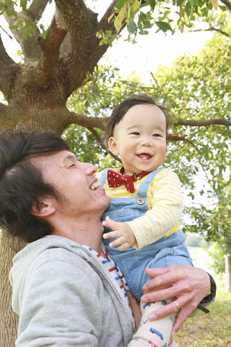 葛西臨海公園 家族写真