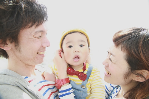 葛西臨海公園 家族写真