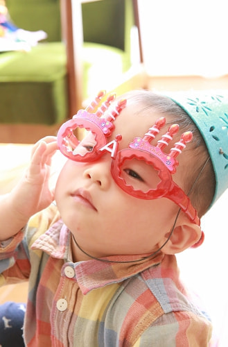 一歳バースデーフォト