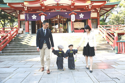 七五三写真 撮影場所 多摩川浅間神社15