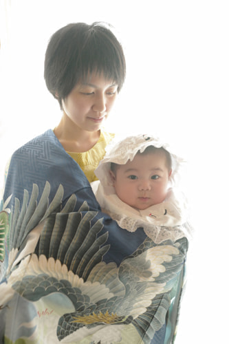 お宮参り着物レンタル 着付例2