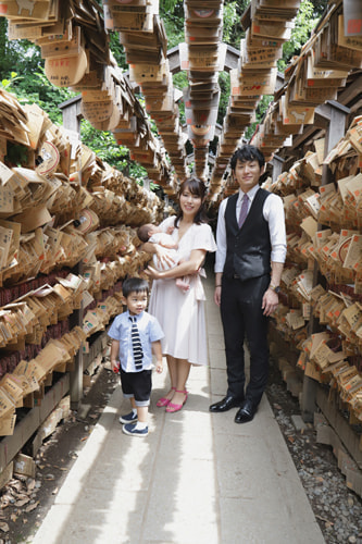お宮参り写真 撮影場所 川越氷川神社１４