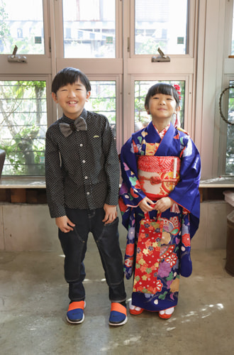 七五三写真 撮影場所 美容室６