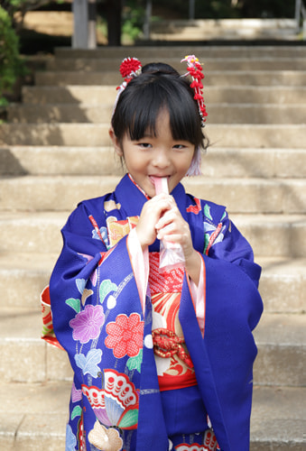 七五三写真 撮影場所 法華経寺１９