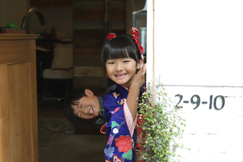 七五三写真 撮影場所 美容室４１