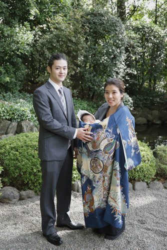 お宮参り写真 撮影場所 寒川神社７
