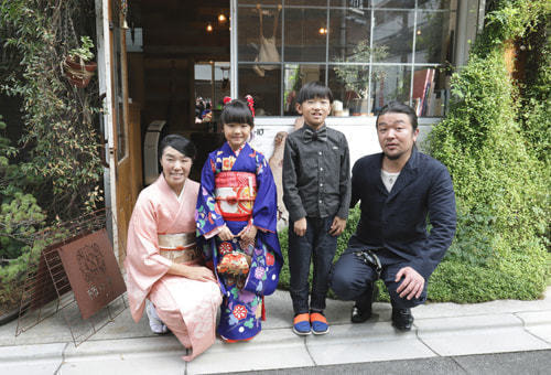 美容室 柿のキ 七五三撮影