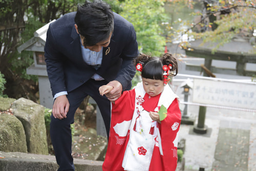 七五三写真 撮影場所 師岡熊野神社４２