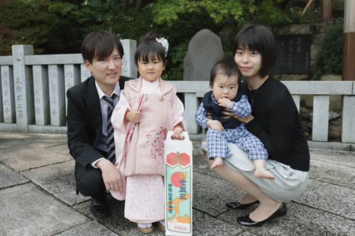 七五三写真 撮影場所 伊勢山皇大神宮７