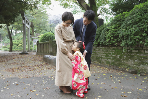 七五三写真 撮影場所 根津神社