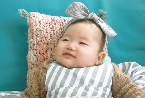 お食い初め(百日祝い)写真